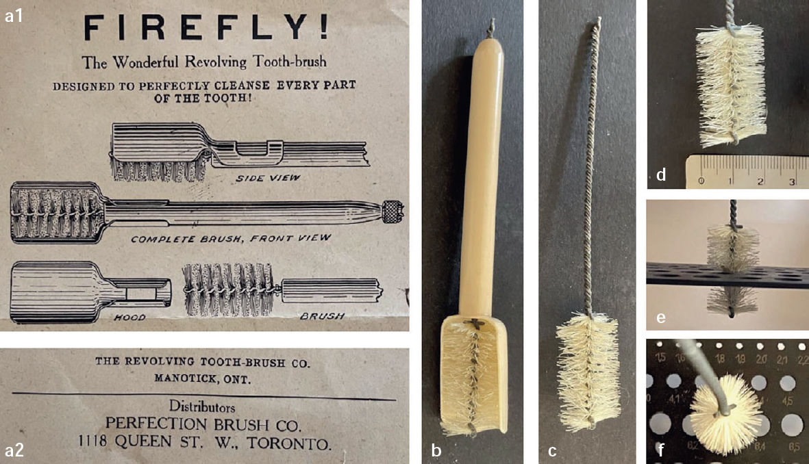 Зубная щётка Firefly (скрученная щётка)