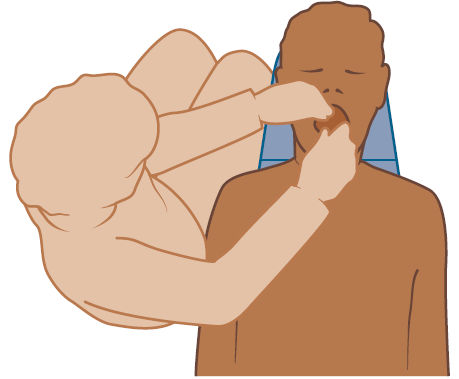 Позиция 8 часов (перед пациентом)